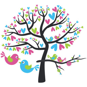 Love Bird Clip Art - Tumundografico