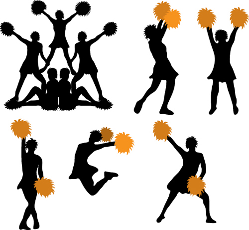 Cheer Pyramid Clipart