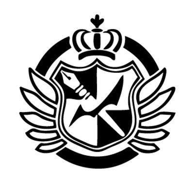 Dagan Ronpa: High School Emblem Â· Safety Bunny's Decal Shop ...