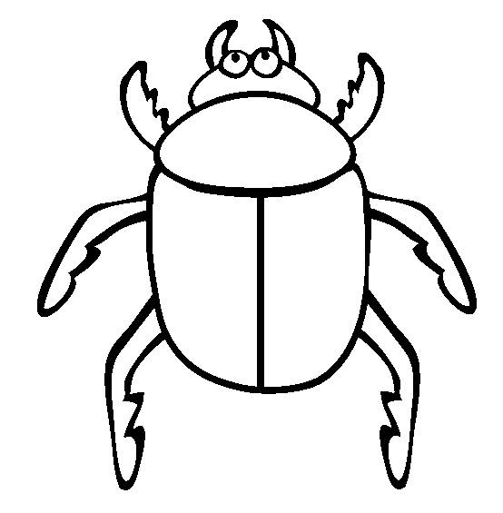 stylized cartoon beetle insect flying around sakura flowers flying ...