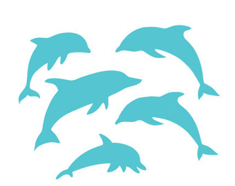tropical fish stencil svg dxf file instant download by palmettosvg