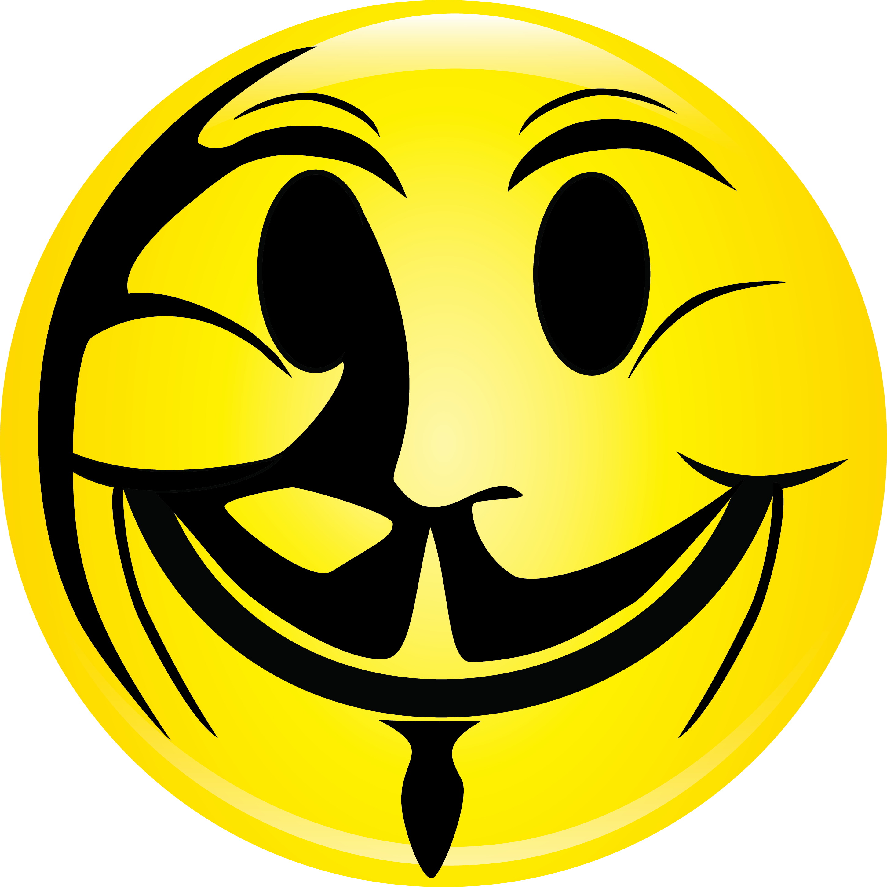 Evil Smiley Face Clipart