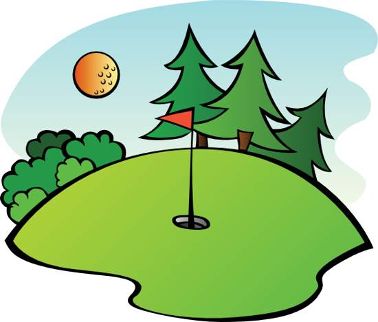 Ladies Golf Clipart
