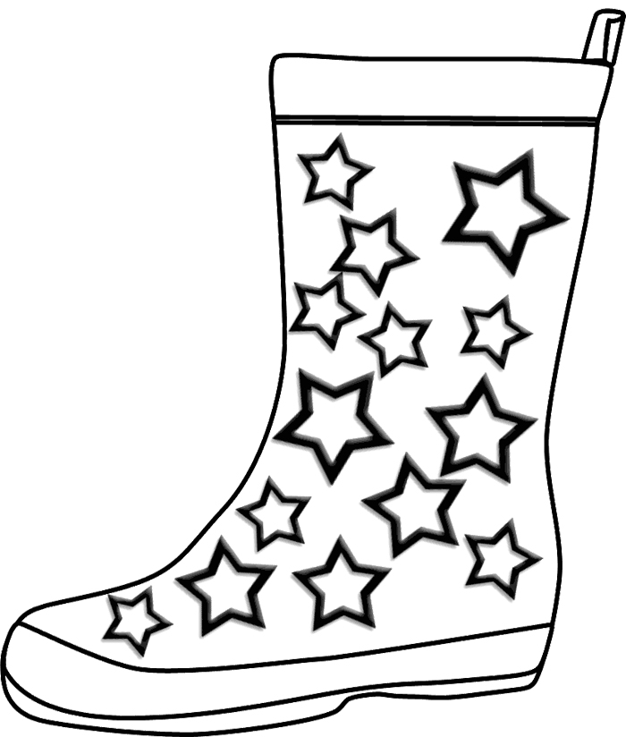 Boots Coloring - ClipArt Best