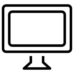 Computer Vector Icon, 47091