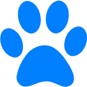 Puppy paw clip art