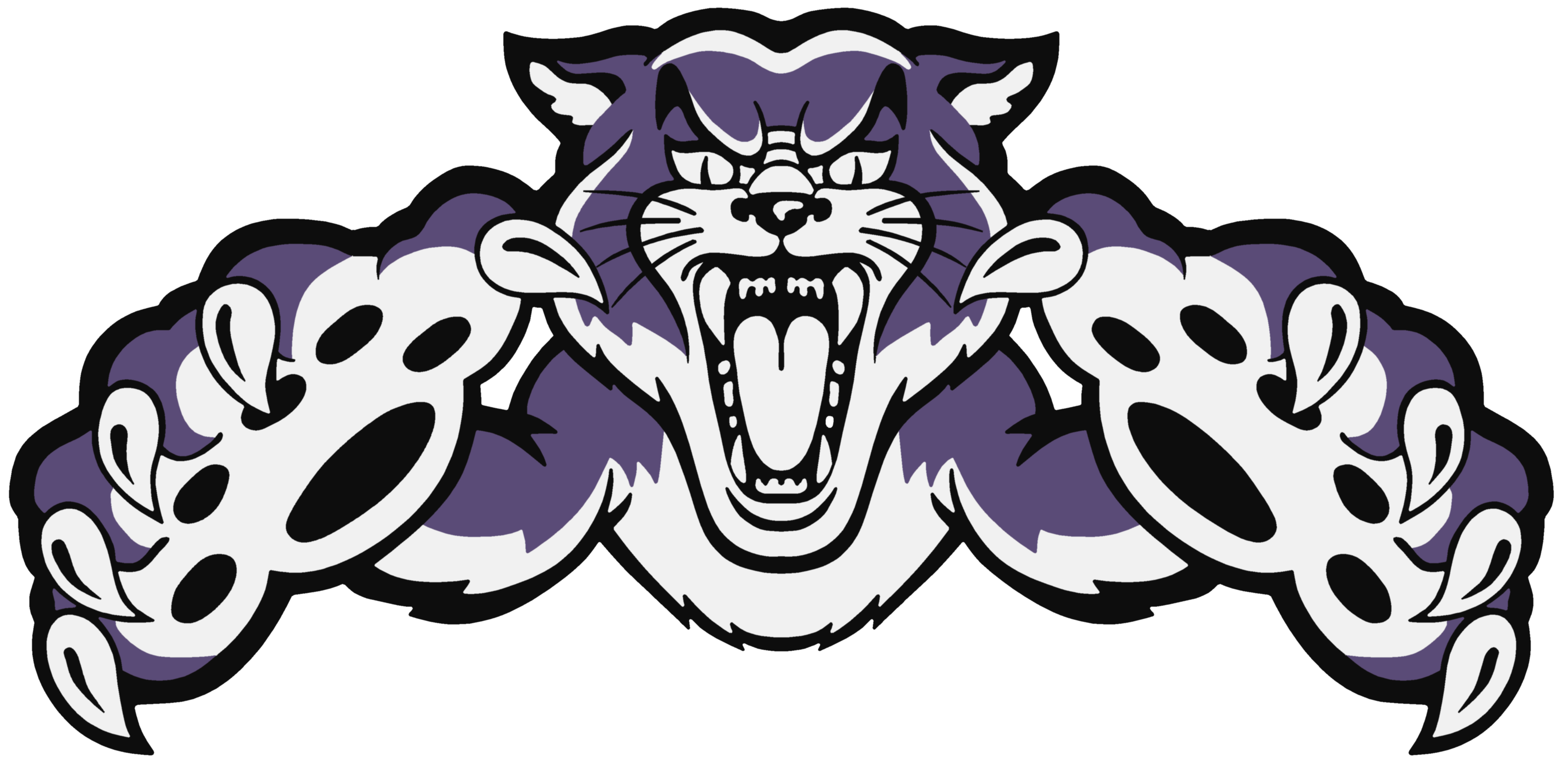 Wildcat logo clip art free