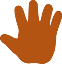 HANDPRINT CUT OUT [CTP4932] - $2.99 : A Touch Of Class Teacher ...