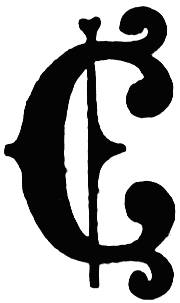 Fancy Letter C Clipart