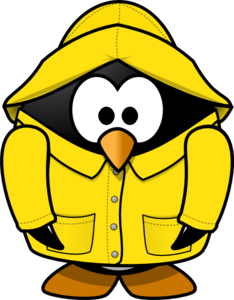 Rain jacket clipart