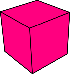 Clipart cube shape