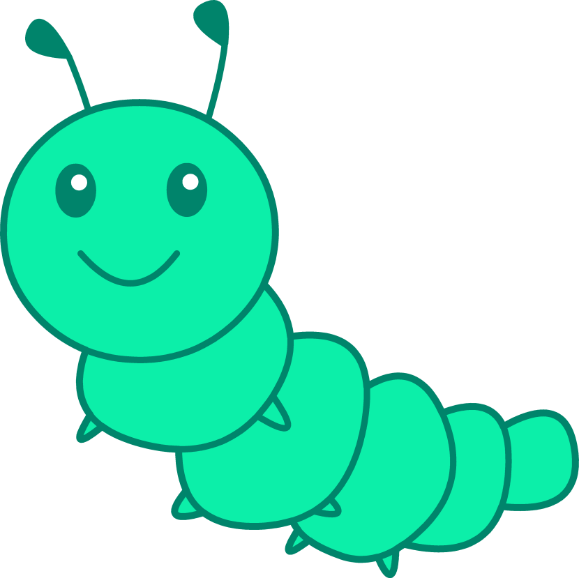 Caterpillar clipart