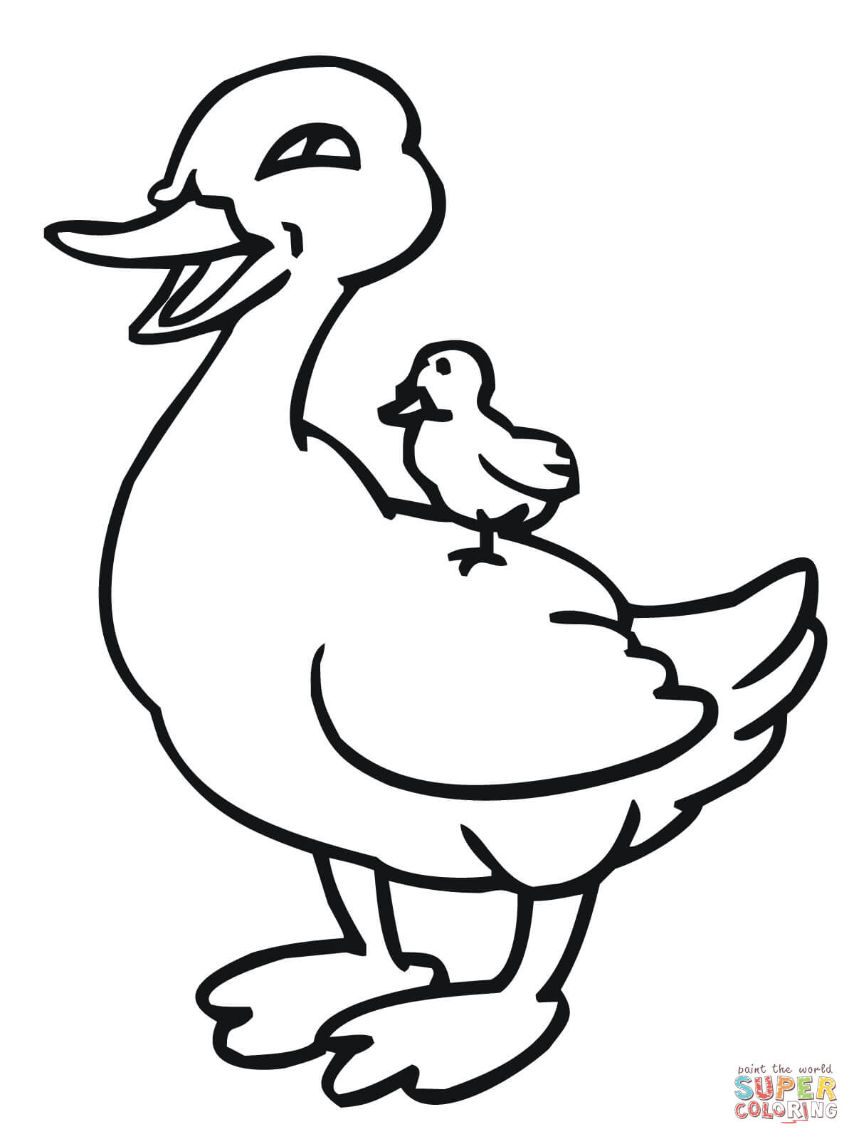 Ducks coloring pages | Free Coloring Pages