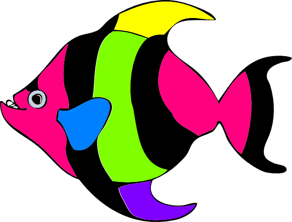 Tropical fish clip art free