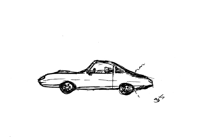 June 18th - Car Week - Day 5: American Muscle Cars : SketchDaily
