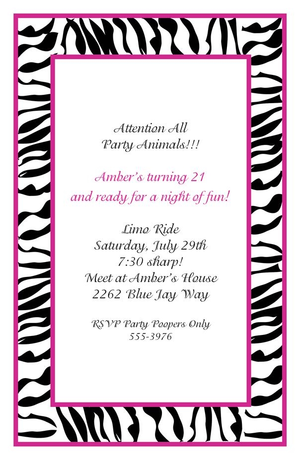 Zebra Border Clipart