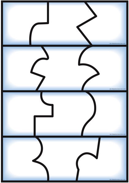 Self Correcting Editable Puzzle Templates