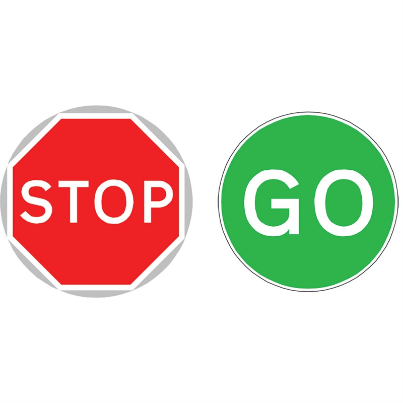 Free Printable Stop And Go Sign - ClipArt Best