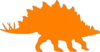 Stegosaurus Dinosaur - vector clip art online, royalty free ...
