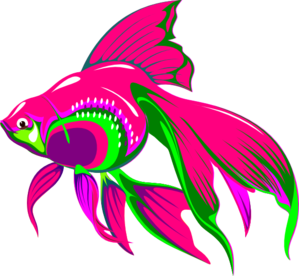 Gold Fish clip art - vector clip art online, royalty free & public ...