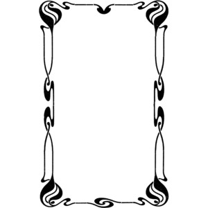Decorative Page Border Clipart - Polyvore