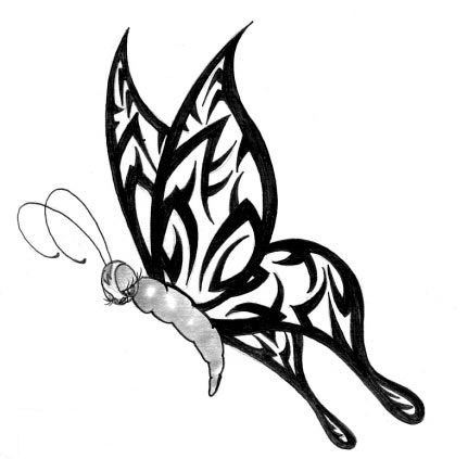 Creative Butterfly Tattoo Designs