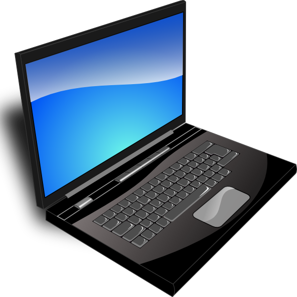 Free to Use & Public Domain Laptop Clip Art