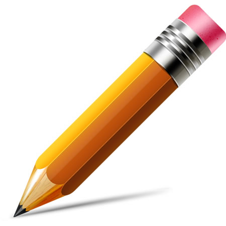 Vector Pencil Icon (PSD) | Corrupted Development