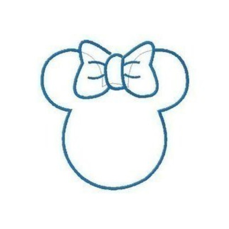 Free Mickey Mouse Head Template Tattoo