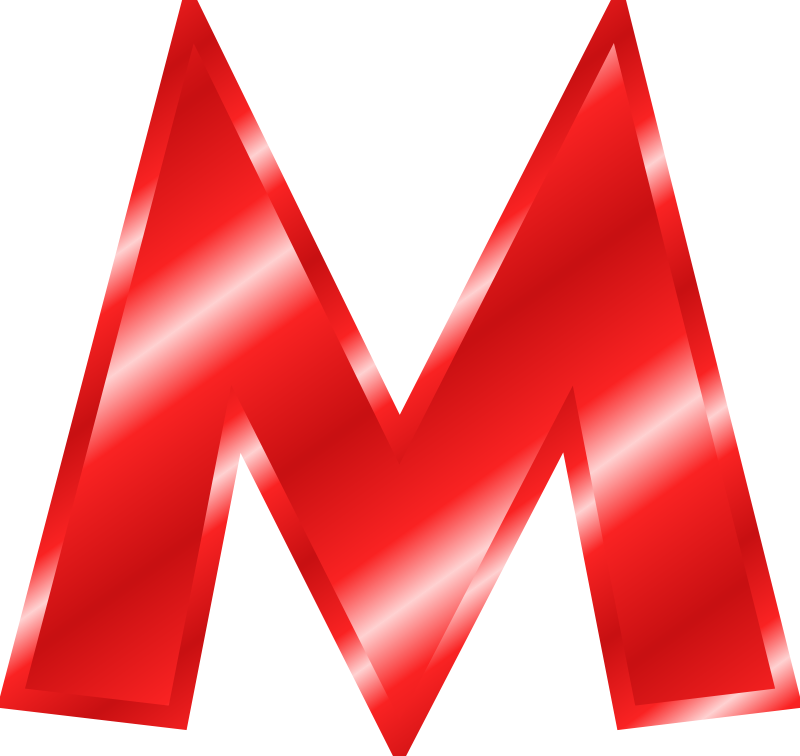 Letter M Clip Art - Cliparts and Others Art Inspiration