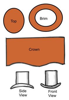 Mini Top Hat Template - ClipArt Best