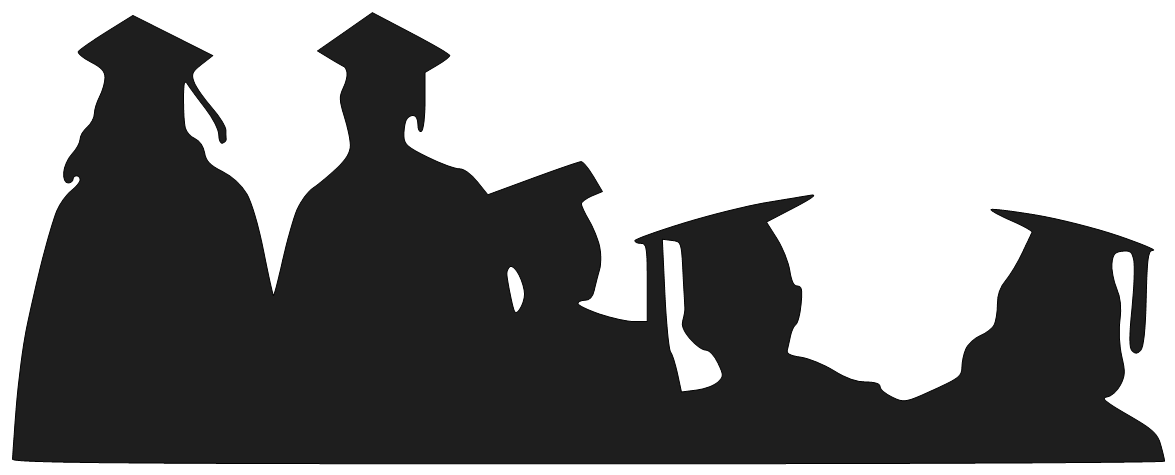 Graduation Silhouette - ClipArt Best