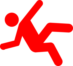 Slip Man Red Clip Art - vector clip art online ...