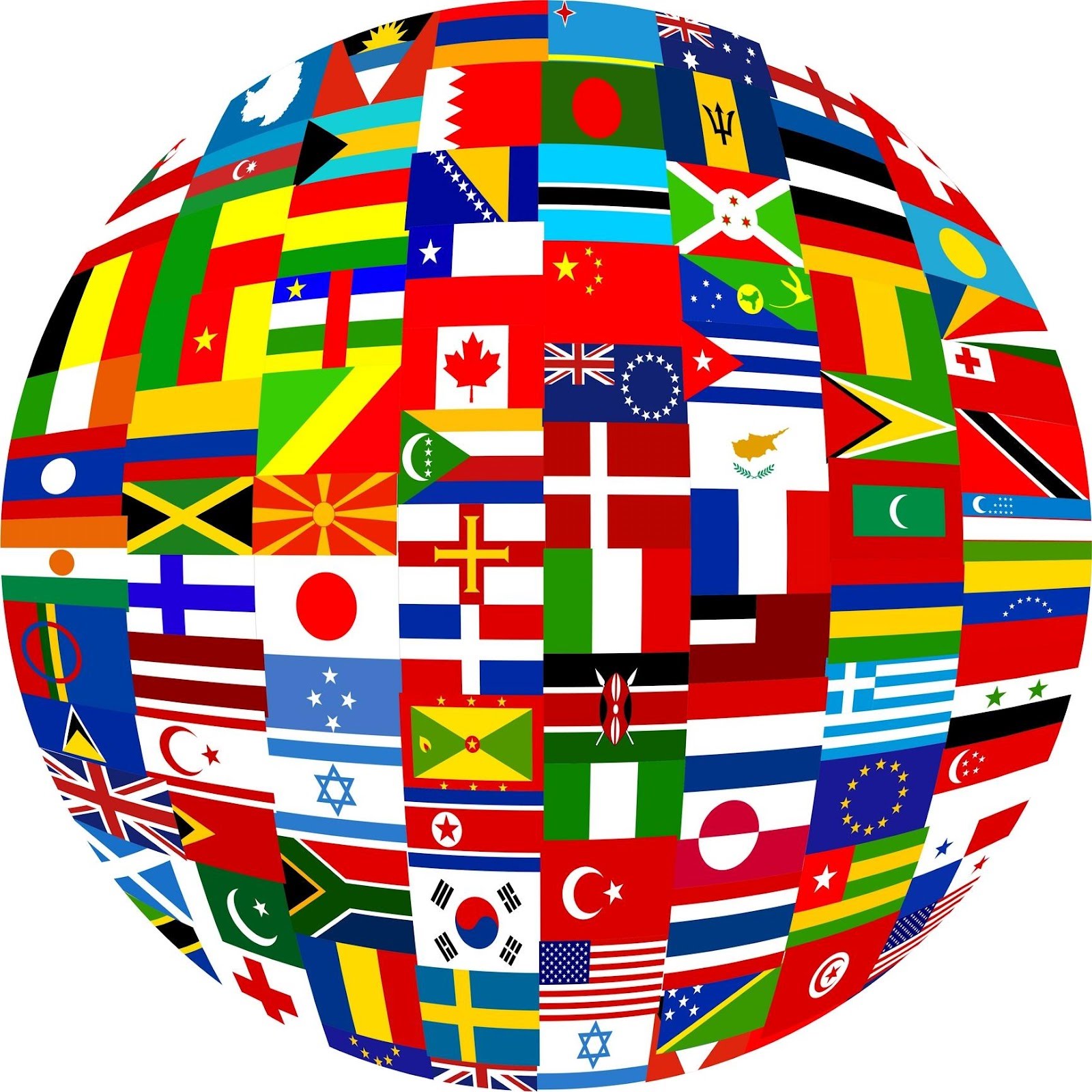 Flags of All Countries of the World with Names 2nd part music by ...