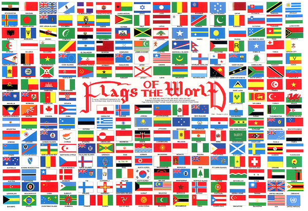 Flags Of The World Poster