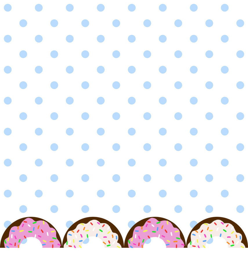 Donut clipart border