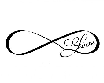 Infinity loop decal | Etsy