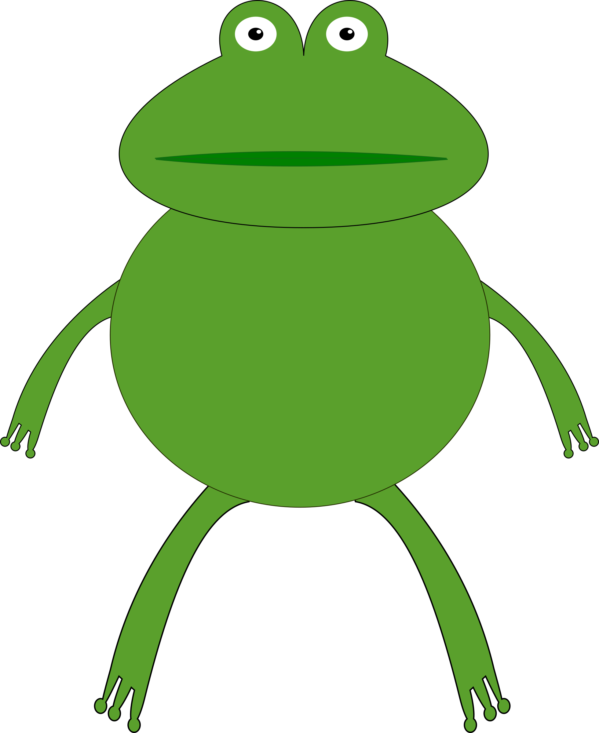 Clipart - Froggy