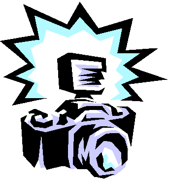 Camera flash clip art