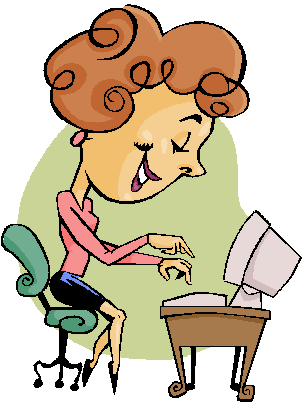 Secretary clip art