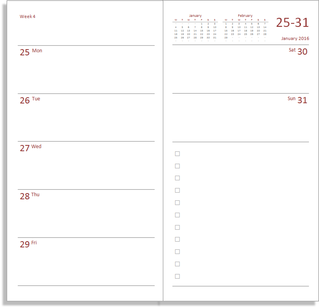 My Life All in One Place: Free Midori diary inserts for 2017: Part ...