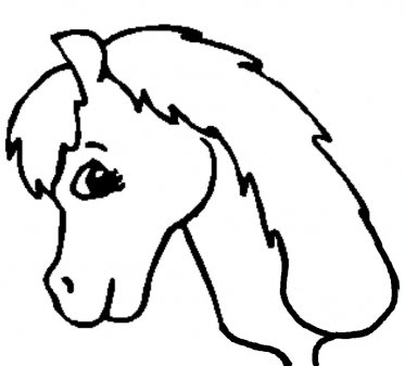 Best Photos of Horse Head Cut Out - Horse Head Template, Horse ...