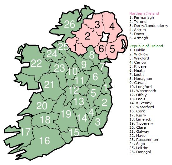 Ireland, Color | Irish Genealogical Website International