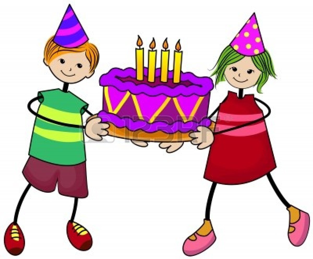 Clipart party kids