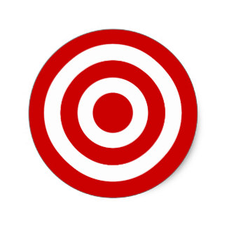 Bulls Eye Stickers | Zazzle