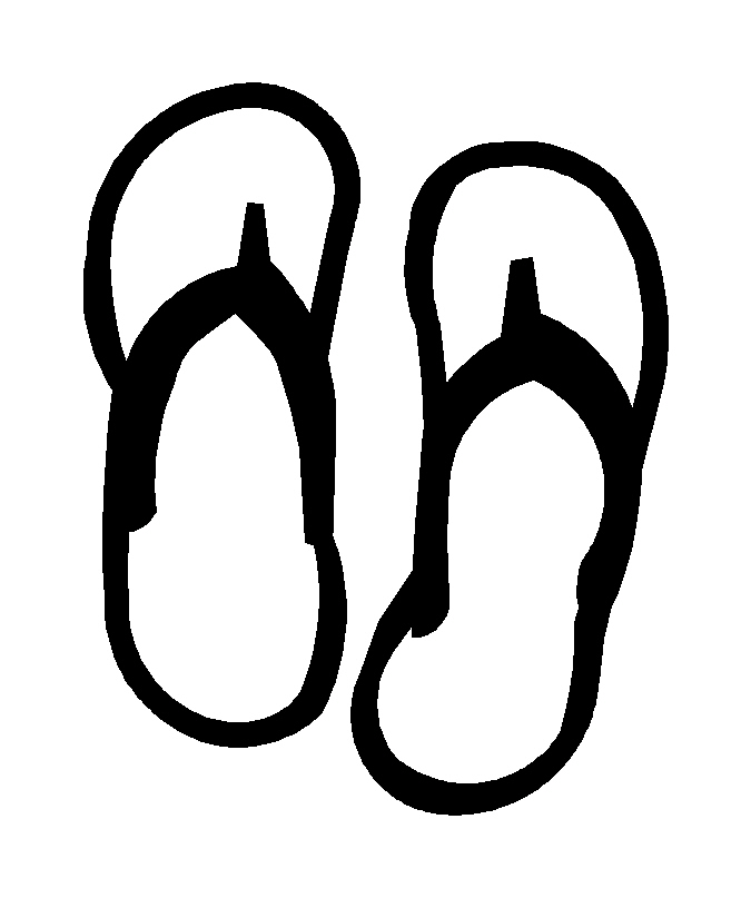 Flip Flop Graphics | Free Download Clip Art | Free Clip Art | on ...