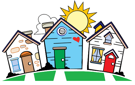 Neighborhood Party Clipart