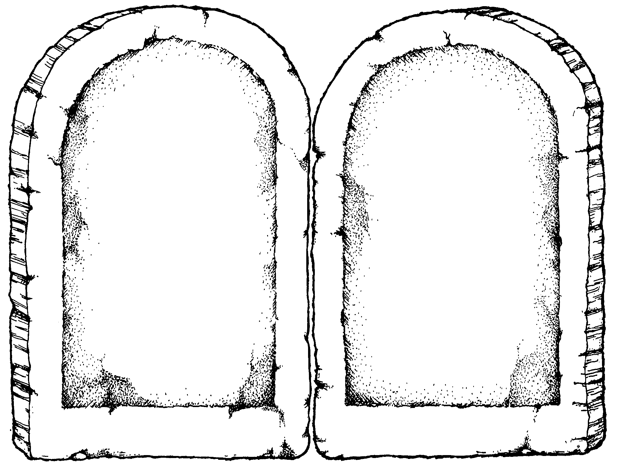 Ten commandments clipart lds