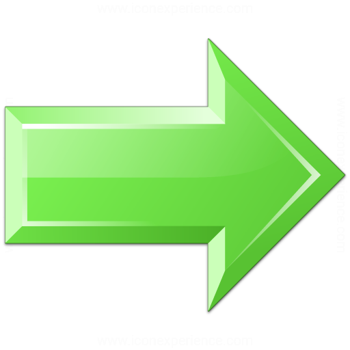 IconExperience Â» V-Collection Â» Arrow Right Green Icon