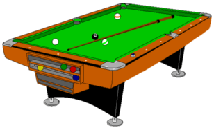 Pool Table Clip Art - Tumundografico
